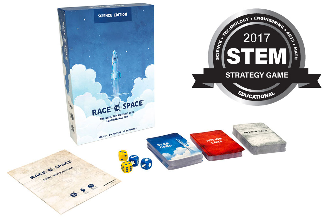 - Race To Space 1 NEW! Science Edition Strategy Based Educational Game